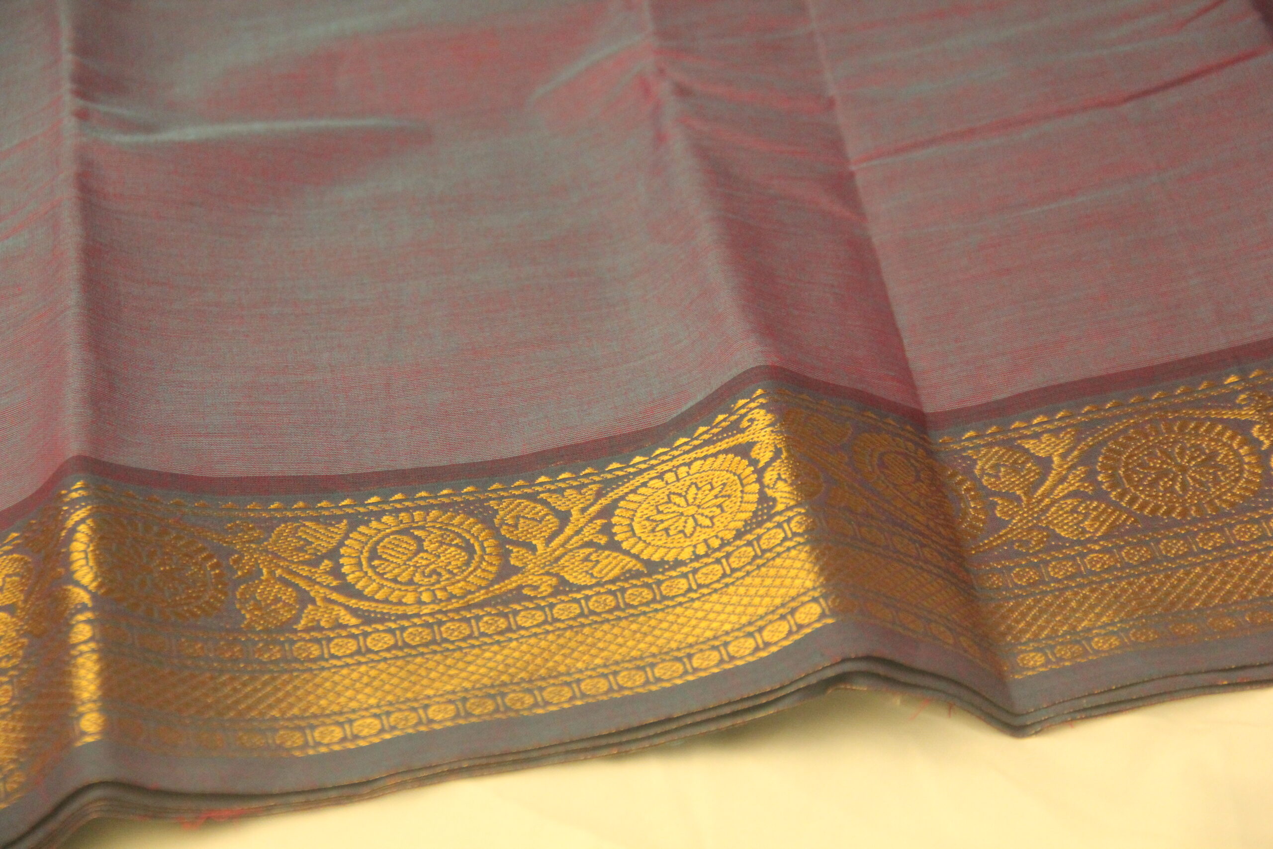 IMG_6487 Chettinadu Cotton Saree - Image 3