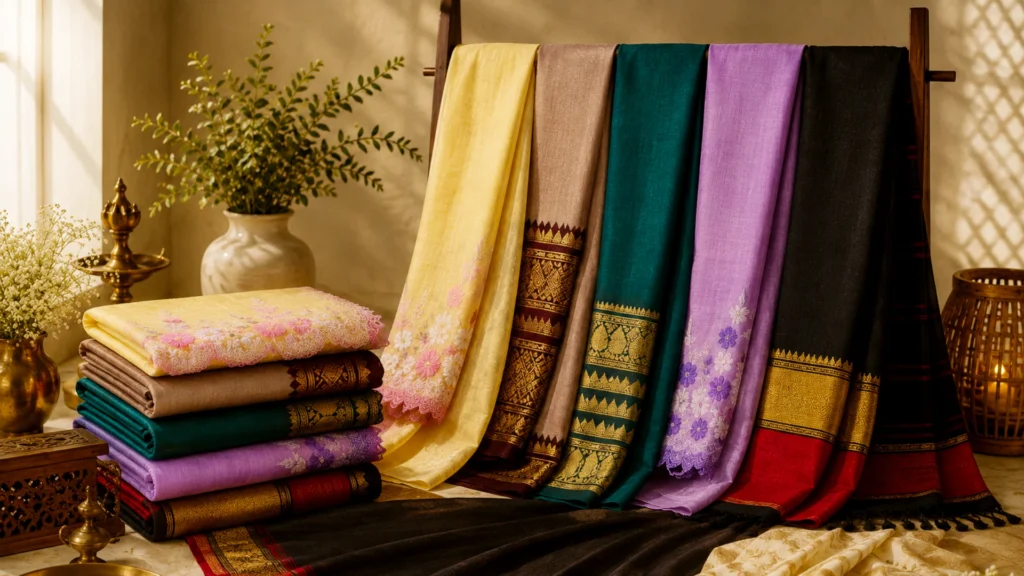 sarees together
